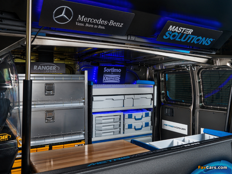 Renntech Mercedes-Benz Metris MasterSolutions Toolbox Concept 2017 pictures (800 x 600)