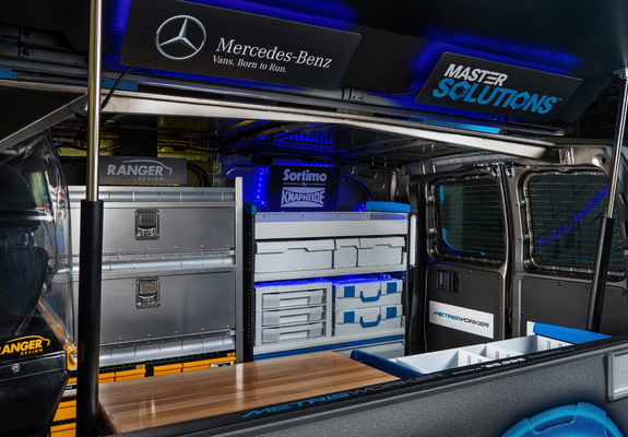 Renntech Mercedes-Benz Metris MasterSolutions Toolbox Concept 2017 pictures