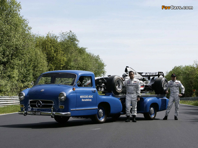 Photos of Mercedes-Benz Blue Wonder Transporter 1954 (640 x 480)