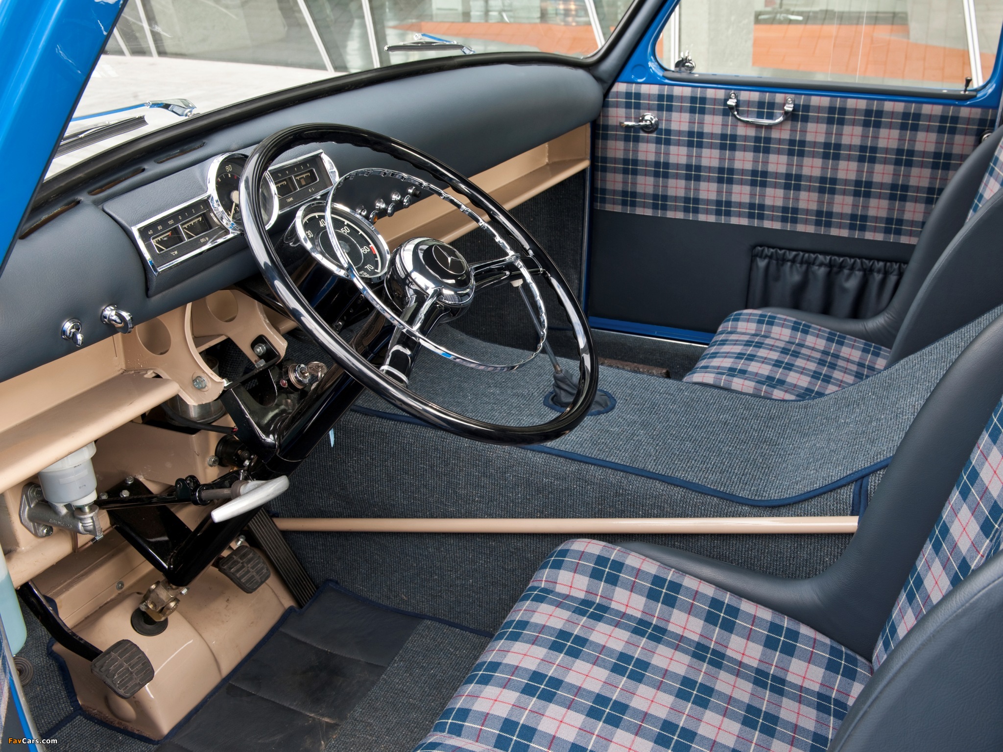 Photos of Mercedes-Benz Blue Wonder Transporter 1954 (2048 x 1536)