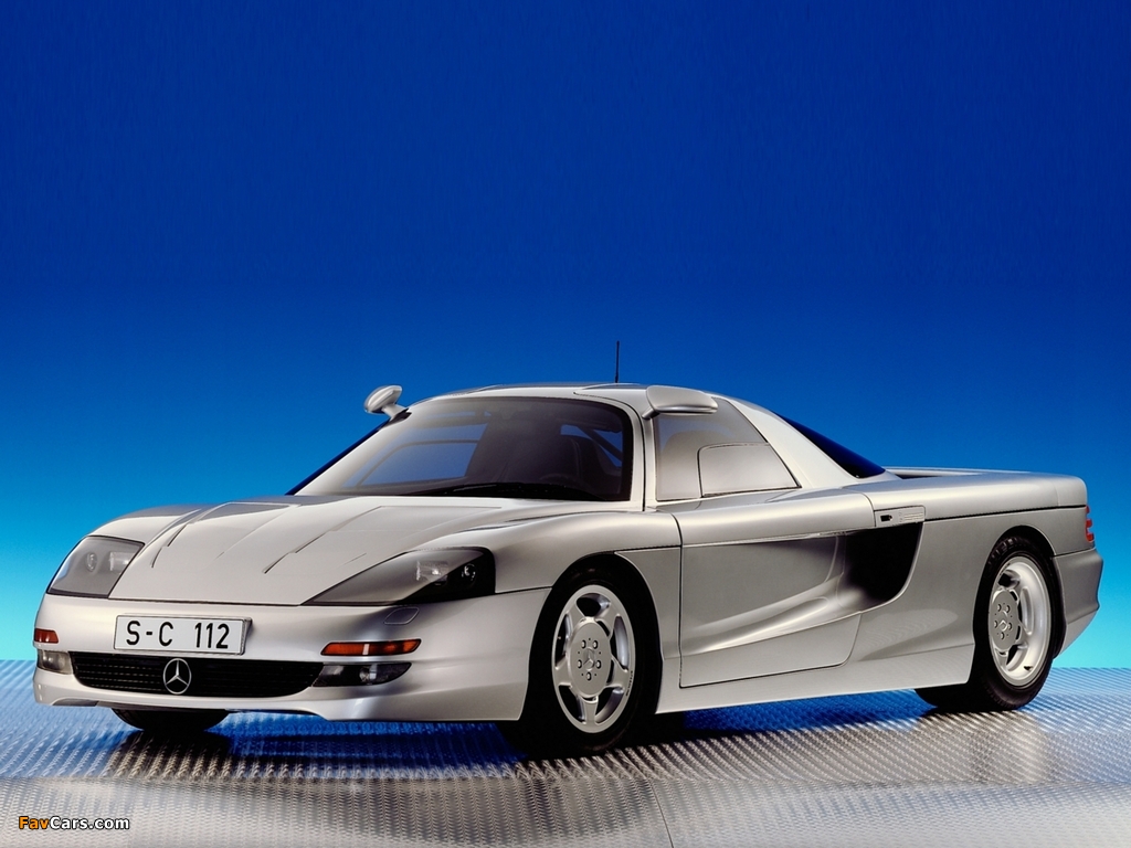 Photos of Mercedes-Benz C112 Concept 1991 (1024 x 768)