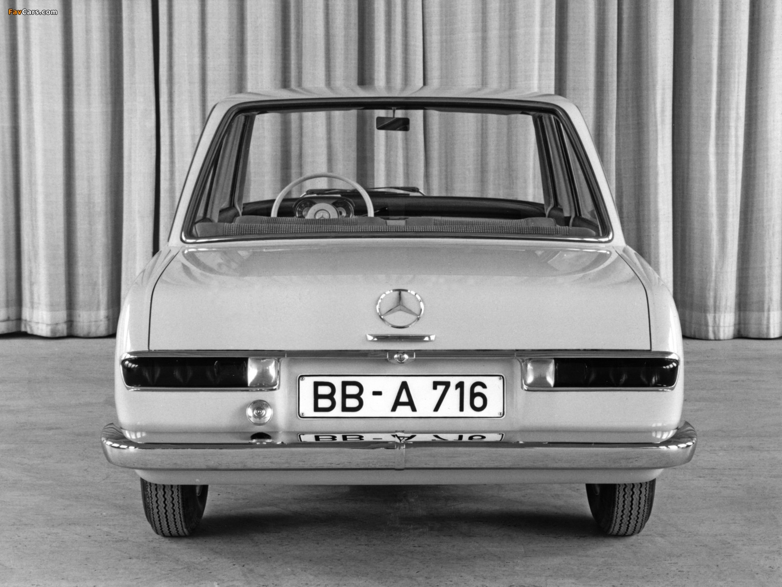 Pictures of Mercedes-Benz W118/W119 Prototype 1960 (1600 x 1200)