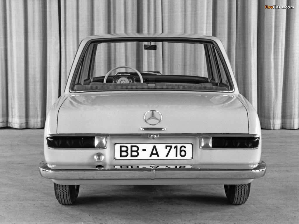 Pictures of Mercedes-Benz W118/W119 Prototype 1960 (1024 x 768)