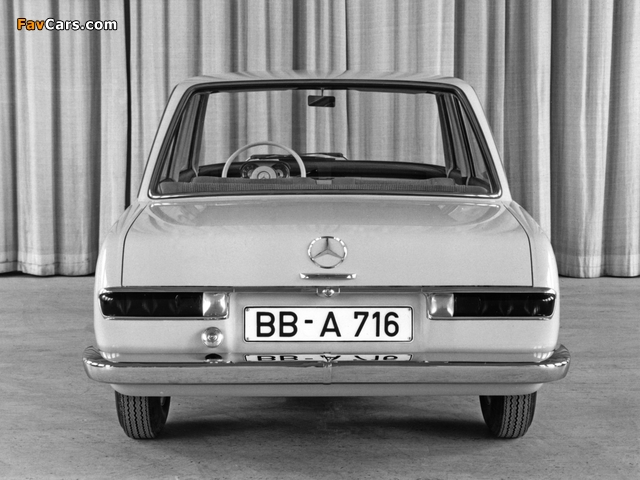 Pictures of Mercedes-Benz W118/W119 Prototype 1960 (640 x 480)