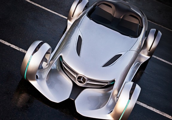 Pictures of Mercedes-Benz Silver Arrow Concept 2011
