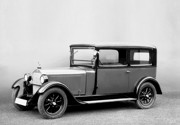 Mercedes-Benz Type 5/25 HP Saloon (W14) 1928 wallpapers