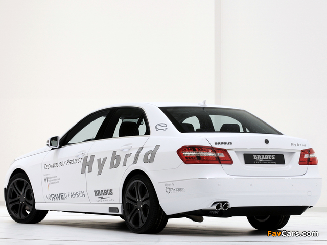 Brabus Project Hybrid (W212) 2011 wallpapers (640 x 480)