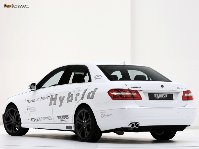 Brabus Project Hybrid (W212) 2011 wallpapers (800 x 600)