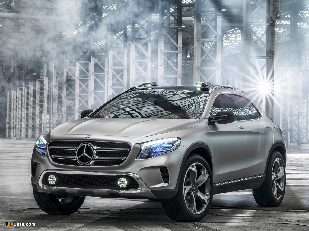 Mercedes-Benz Concept GLA 2013 wallpapers (1024 x 768)