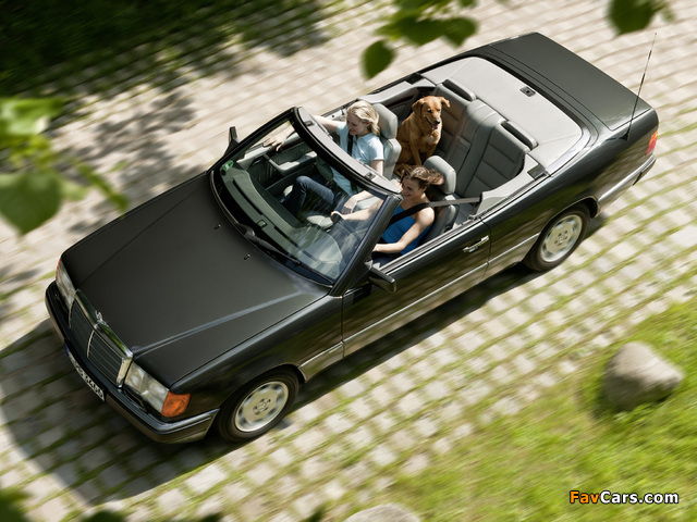 Images of Mercedes-Benz E-Klasse Cabrio (A124) 1991–98 (640 x 480)