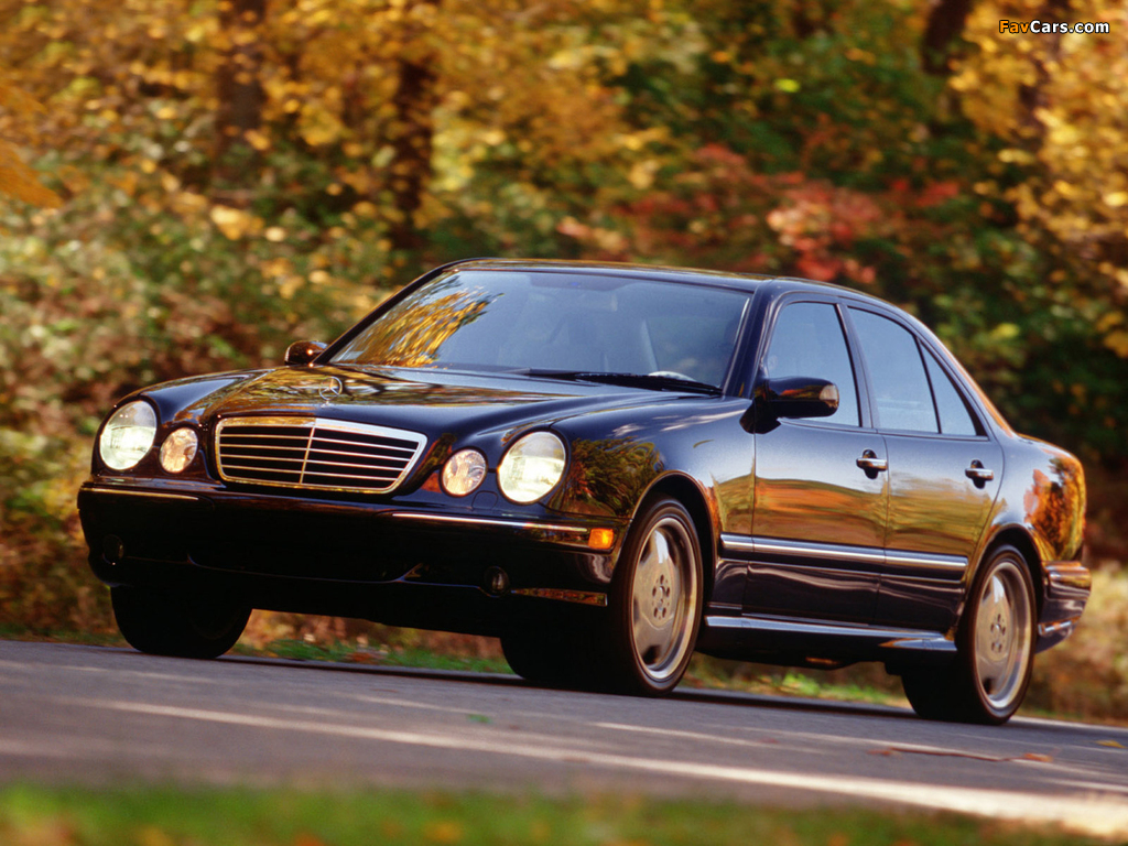 Images of Mercedes-Benz E 55 AMG US-spec (W210) 1999–2002 (1024 x 768)