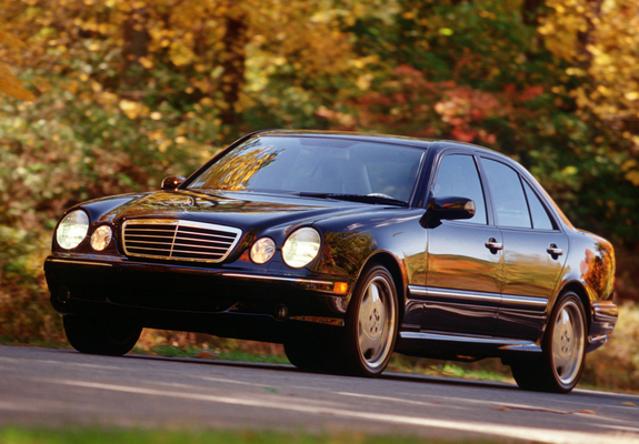 Images of Mercedes-Benz E 55 AMG US-spec (W210) 1999–2002