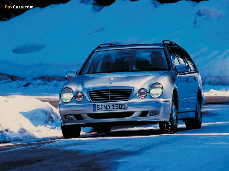 Images of Mercedes-Benz E 280 4MATIC Estate (S210) 1999–2002 (800 x 600)