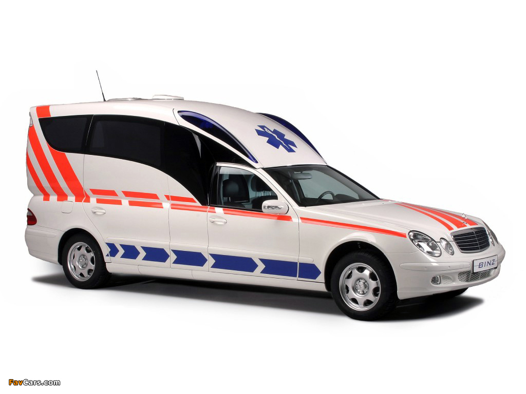 Images of Binz Mercedes-Benz E-Klasse Ambulance (W211) (1024 x 768)