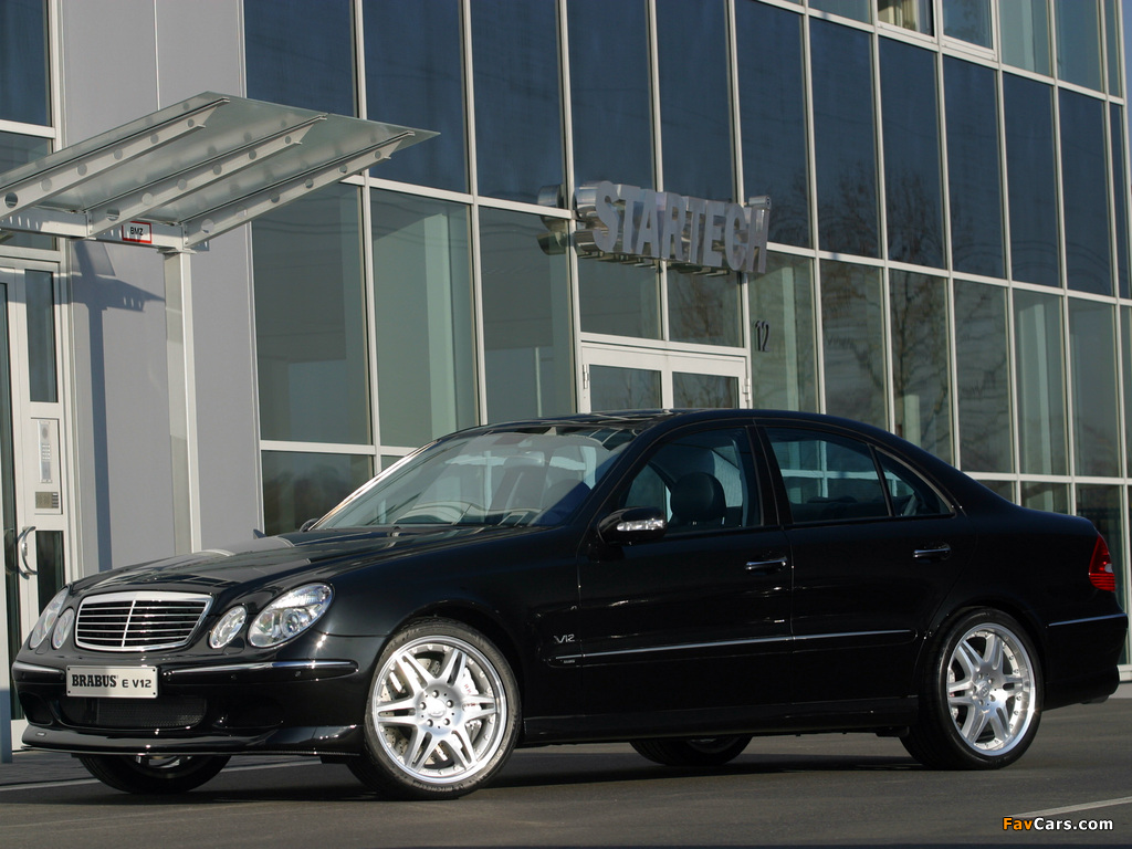 Images of Brabus E V12 S (W211) 2002–06 (1024 x 768)