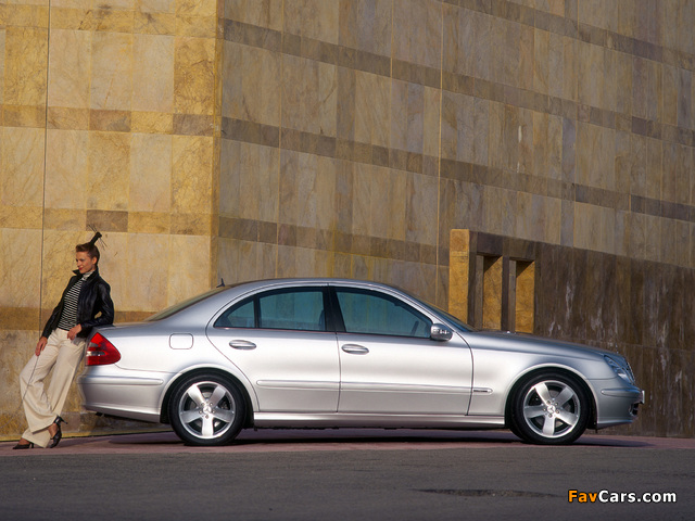 Images of Mercedes-Benz E 320 (W211) 2002–03 (640 x 480)