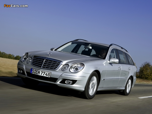 Images of Mercedes-Benz E 350 CGI (S211) 2008–09 (640 x 480)