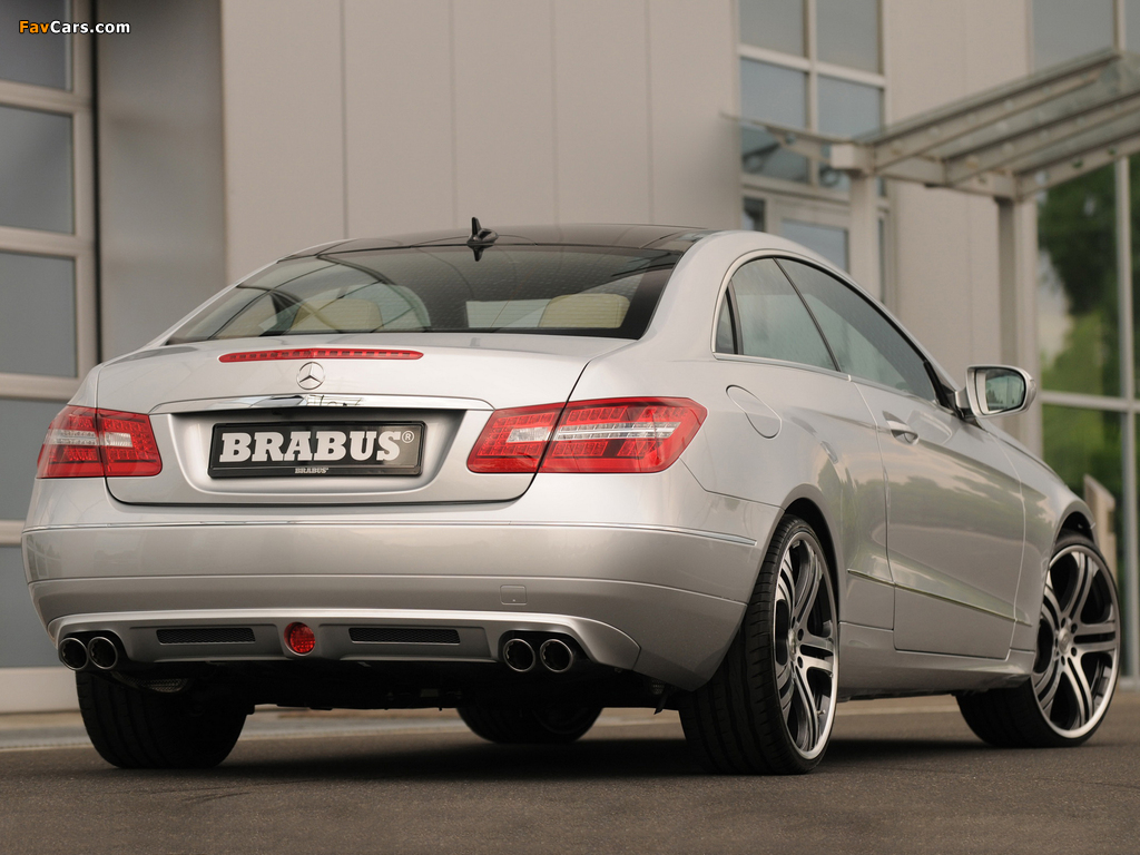 Images of Brabus Mercedes-Benz E-Klasse Coupe (C207) 2009 (1024 x 768)