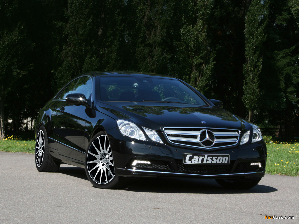 Images of Carlsson Mercedes-Benz E-Klasse Coupe (C207) 2009 (1024 x 768)