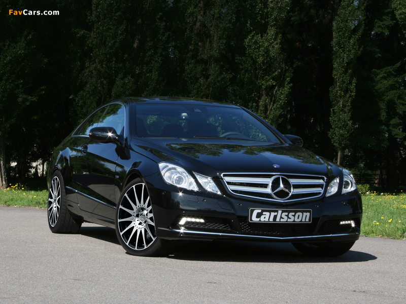 Images of Carlsson Mercedes-Benz E-Klasse Coupe (C207) 2009 (800 x 600)