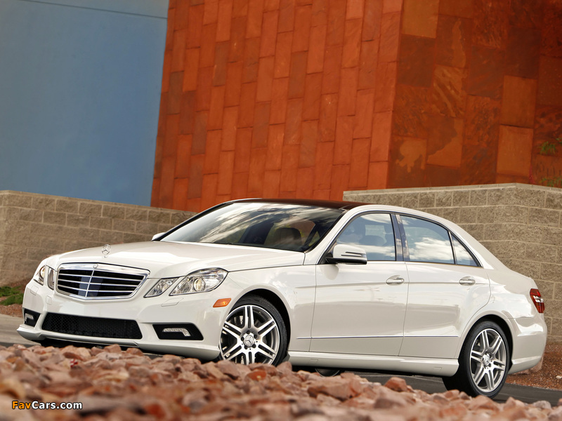 Images of Mercedes-Benz E 550 AMG Sports Package (W212) 2009–12 (800 x 600)