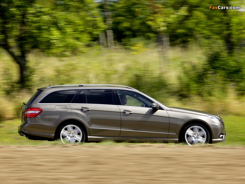 Images of Mercedes-Benz E 500 AMG Sports Package Estate (S212) 2009–12 (800 x 600)