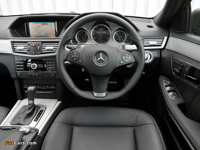 Images of Mercedes-Benz E 220 CDI AMG Sports Package UK-spec (W212) 2009–12 (640 x 480)