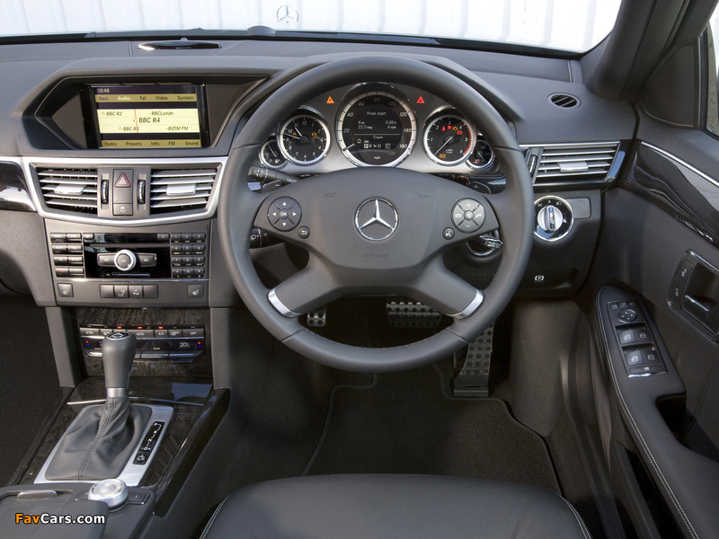 Images of Mercedes-Benz E 250 CDI AMG Sports Package Estate UK-spec (S212) 2009–12 (800 x 600)
