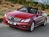 Images of Mercedes-Benz E 250 CGI Cabrio AMG Sports Package UK-spec (A207) 2010–12