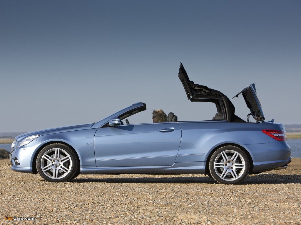 Images of Mercedes-Benz E 250 CDI Cabrio AMG Sports Package UK-spec (A207) 2010–12 (1024 x 768)