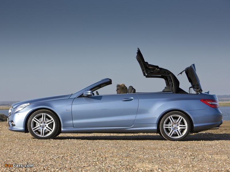 Images of Mercedes-Benz E 250 CDI Cabrio AMG Sports Package UK-spec (A207) 2010–12 (800 x 600)