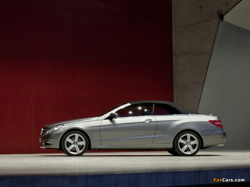 Images of Mercedes-Benz E 350 CGI Cabrio (A207) 2010–12 (800 x 600)