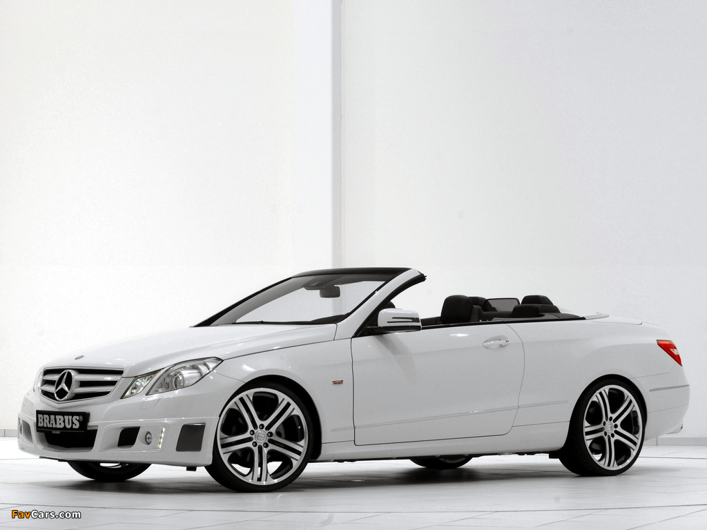 Images of Brabus Mercedes-Benz E-Klasse Cabrio (A207) 2010 (1024 x 768)