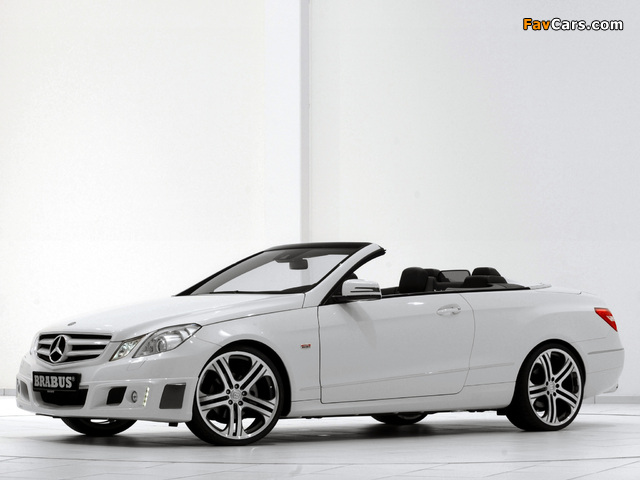 Images of Brabus Mercedes-Benz E-Klasse Cabrio (A207) 2010 (640 x 480)