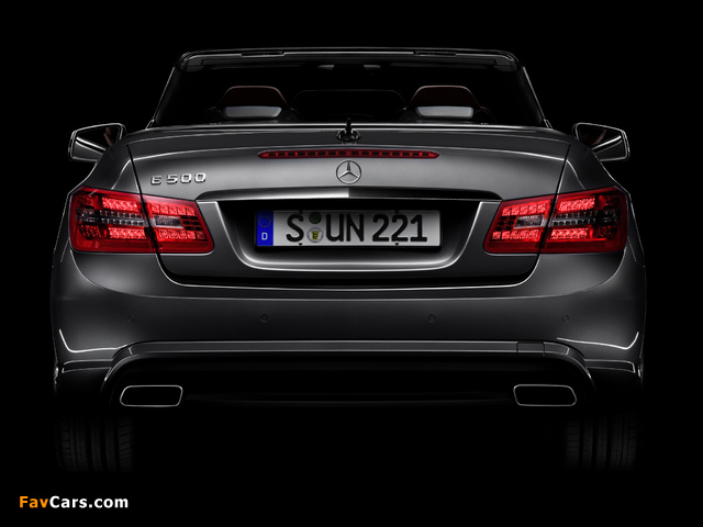 Images of Mercedes-Benz E 500 Cabrio AMG Sports Package (A207) 2010–12 (640 x 480)
