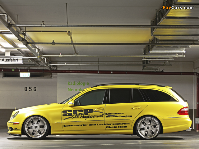 Images of SCP Mercedes-Benz E-Klasse (S211) 2012 (640 x 480)