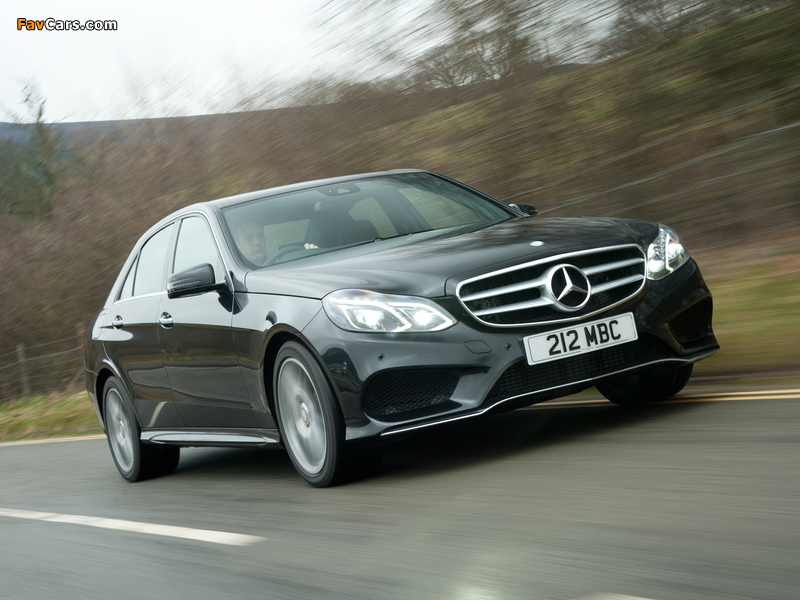 Images of Mercedes-Benz E 350 BlueTec AMG Sports Package UK-spec (W212) 2013 (800 x 600)