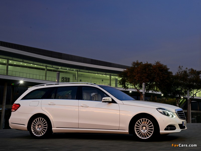 Images of Mercedes-Benz E 300 BlueTec Hybrid Estate (S212) 2013 (800 x 600)