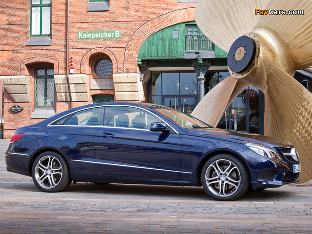 Images of Mercedes-Benz E 250 Coupe (C207) 2013 (640 x 480)