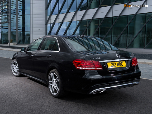 Images of Mercedes-Benz E 350 BlueTec AMG Sports Package UK-spec (W212) 2013 (640 x 480)