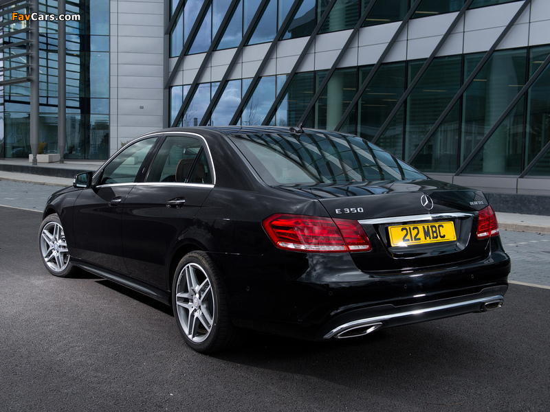 Images of Mercedes-Benz E 350 BlueTec AMG Sports Package UK-spec (W212) 2013 (800 x 600)