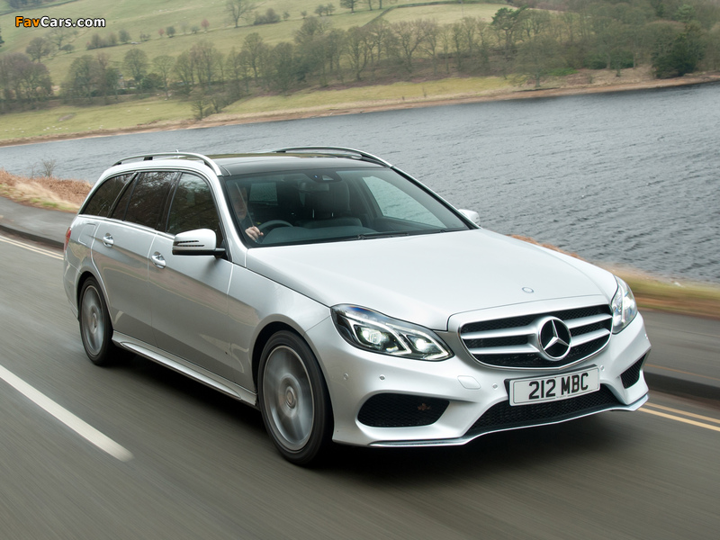 Images of Mercedes-Benz E 350 BlueTec AMG Sports Package Estate UK-spec (S212) 2013 (800 x 600)