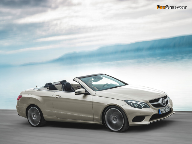 Images of Mercedes-Benz E 350 BlueTec Cabrio (A207) 2013 (640 x 480)