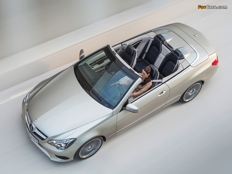 Images of Mercedes-Benz E 350 BlueTec Cabrio (A207) 2013 (800 x 600)