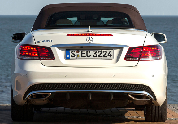 Images of Mercedes-Benz E 400 Cabrio AMG Sports Package (A207) 2013