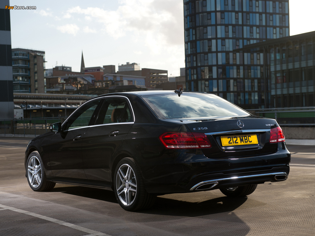 Images of Mercedes-Benz E 350 BlueTec AMG Sports Package UK-spec (W212) 2013 (1024 x 768)