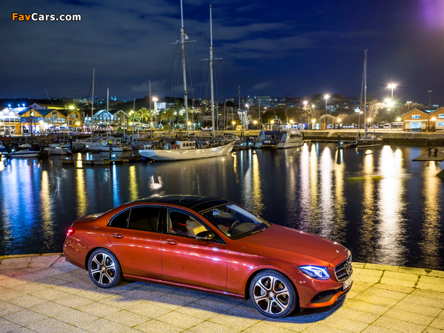 Images of Mercedes-Benz E 300 Avantgarde Line (W213) 2016 (640 x 480)