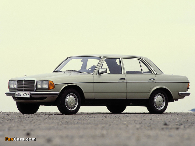 Mercedes-Benz E-Klasse (W123) 1976–85 images (640 x 480)