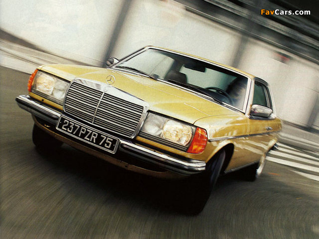 Mercedes-Benz E-Klasse Coupe (C123) 1977–85 images (640 x 480)