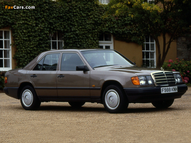 Mercedes-Benz E-Klasse UK-spec (W124) 1985–92 images (640 x 480)